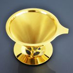 125mm Titanium coated Coffee filter with cup stand
