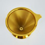 115mm Titanium coated Coffee filter with cup stand