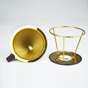 102mm Titanium coated coffee filter with-removable-cup-holder - Image 4