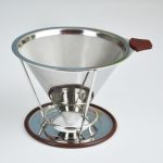 115mm Coffee filter with-removable-cup-holder